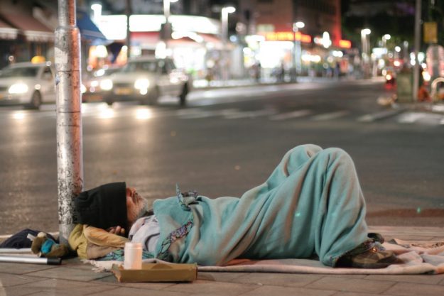 Life Of A Dying Homeless