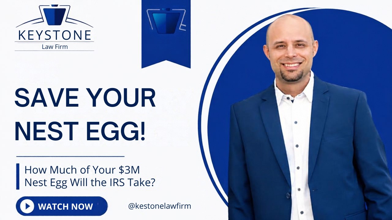 Video Thumbnail: How Much of Your $3M Nest Egg Will the IRS Take?
